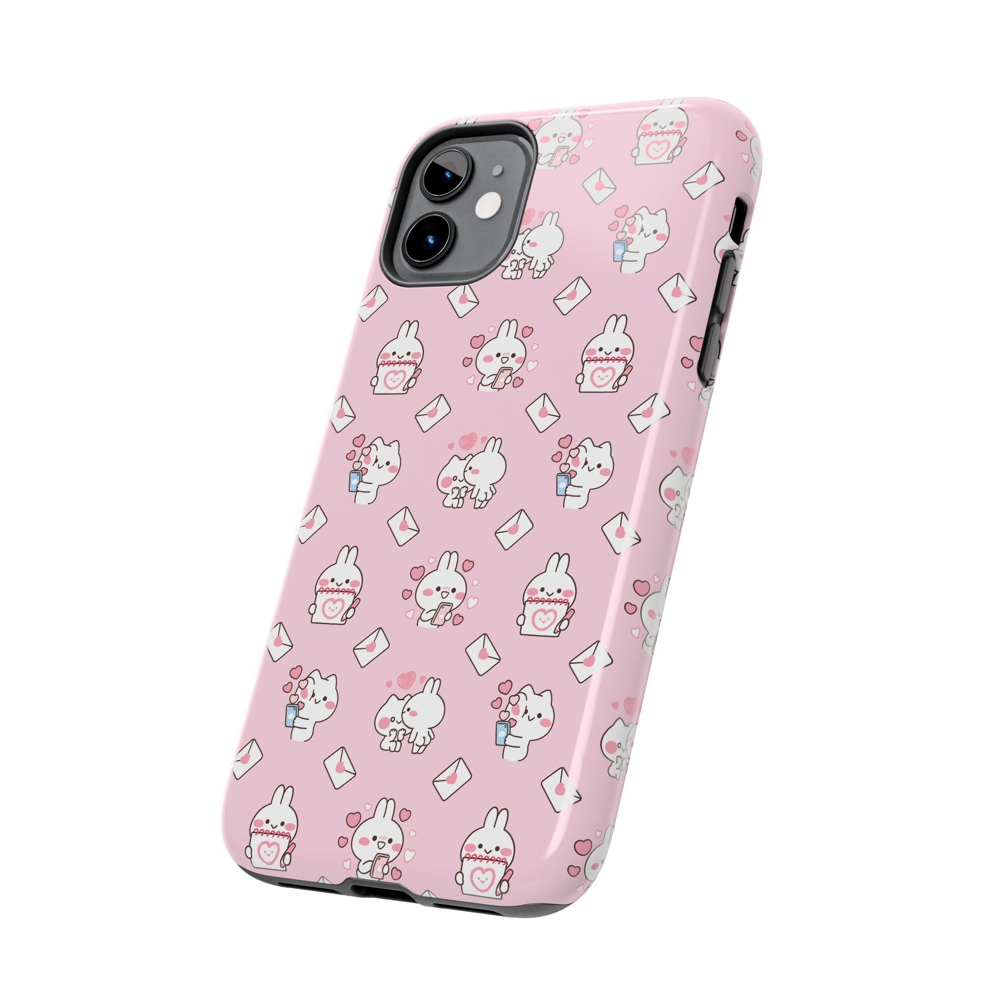 Mimi&Neko Love Letter - iPhone Case